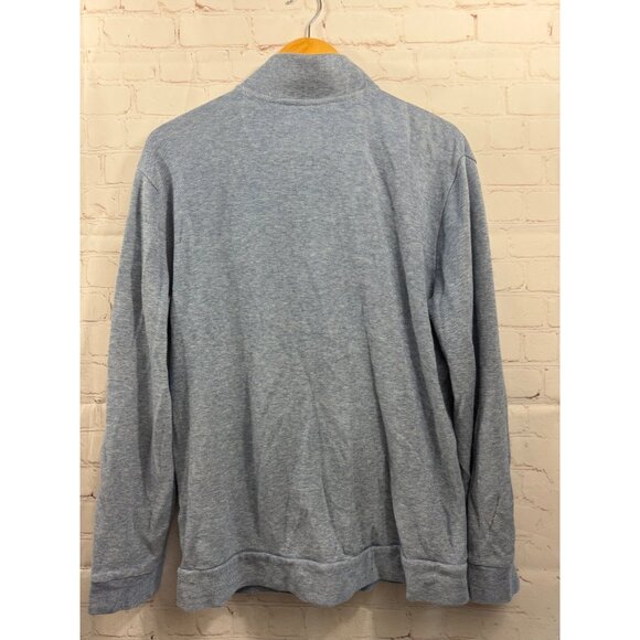 Jos. A. Banks Sweater Mens Size Medium Blue Comfort Stretch Tailored Fit - Picture 2 of 8